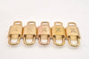 Authentic Louis Vuitton Padlock & Keys 10Set LV 1428L