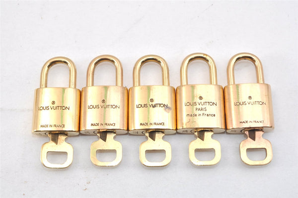 Authentic Louis Vuitton Padlock & Keys 10Set LV 1428L