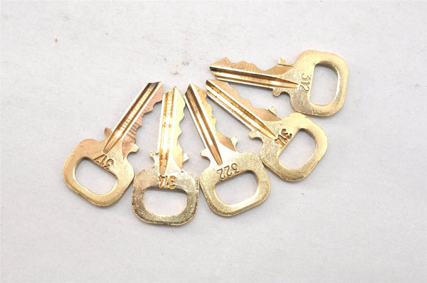 Authentic Louis Vuitton Padlock & Keys 10Set LV 1428L