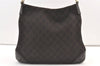 Authentic GUCCI Vintage Shoulder Hand Bag GG Canvas Leather 248272 Brown 1429K