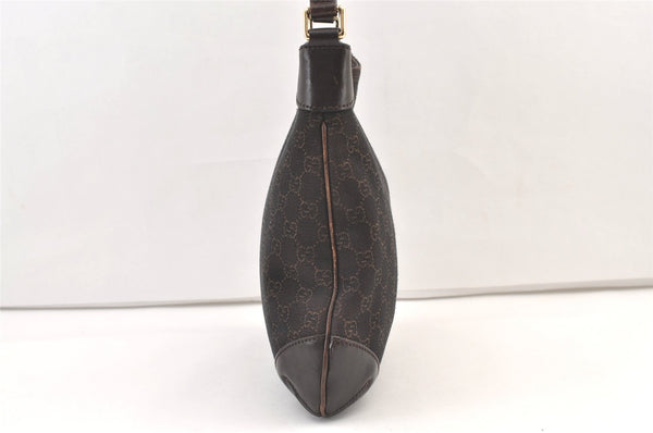 Authentic GUCCI Vintage Shoulder Hand Bag GG Canvas Leather 248272 Brown 1429K