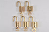 Authentic Louis Vuitton Padlock & Keys 10Set LV 1429L