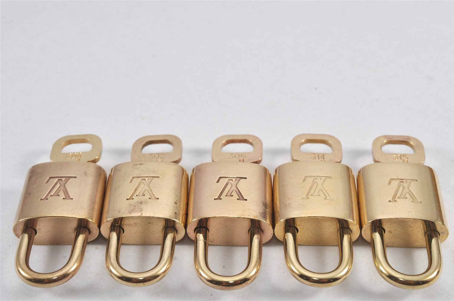 Authentic Louis Vuitton Padlock & Keys 10Set LV 1429L