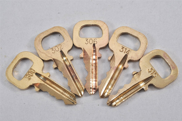 Authentic Louis Vuitton Padlock & Keys 10Set LV 1429L