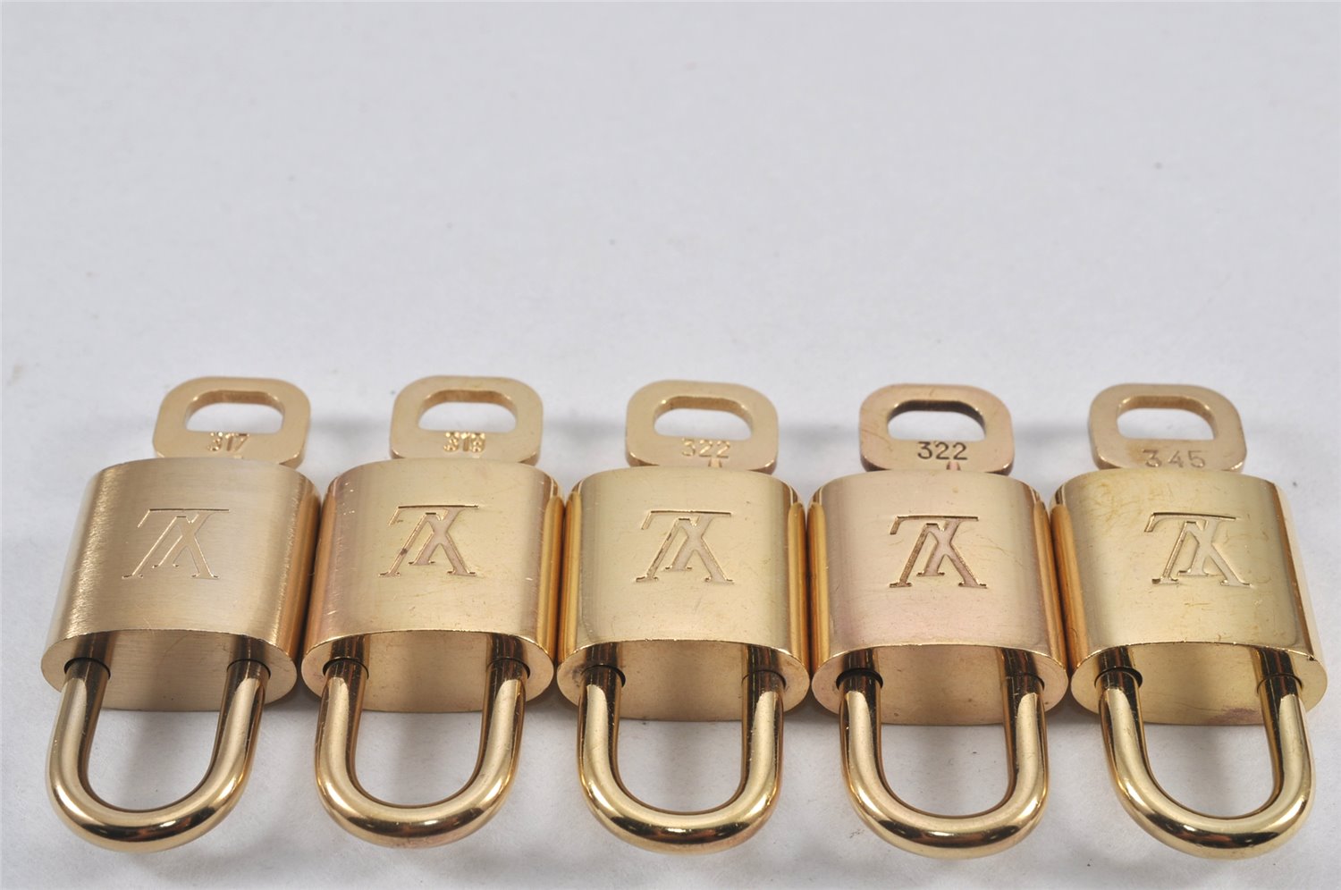 Authentic Louis Vuitton Padlock & Keys 10Set LV 1429L