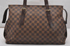 Authentic Louis Vuitton Damier Chelsea Shoulder Tote Bag N51119 LV 1430J