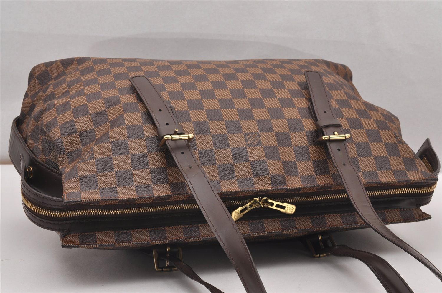 Authentic Louis Vuitton Damier Chelsea Shoulder Tote Bag N51119 LV 1430J