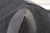 Authentic GUCCI Vintage Shoulder Tote Bag GG Canvas Leather 0190426 Black 1430K