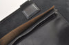 Authentic GUCCI Vintage Shoulder Tote Bag GG Canvas Leather 0190426 Black 1430K