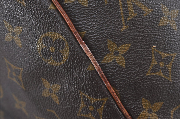 Authentic Louis Vuitton Monogram Sac Souple 45 Hand Boston Bag Old Model 1433I