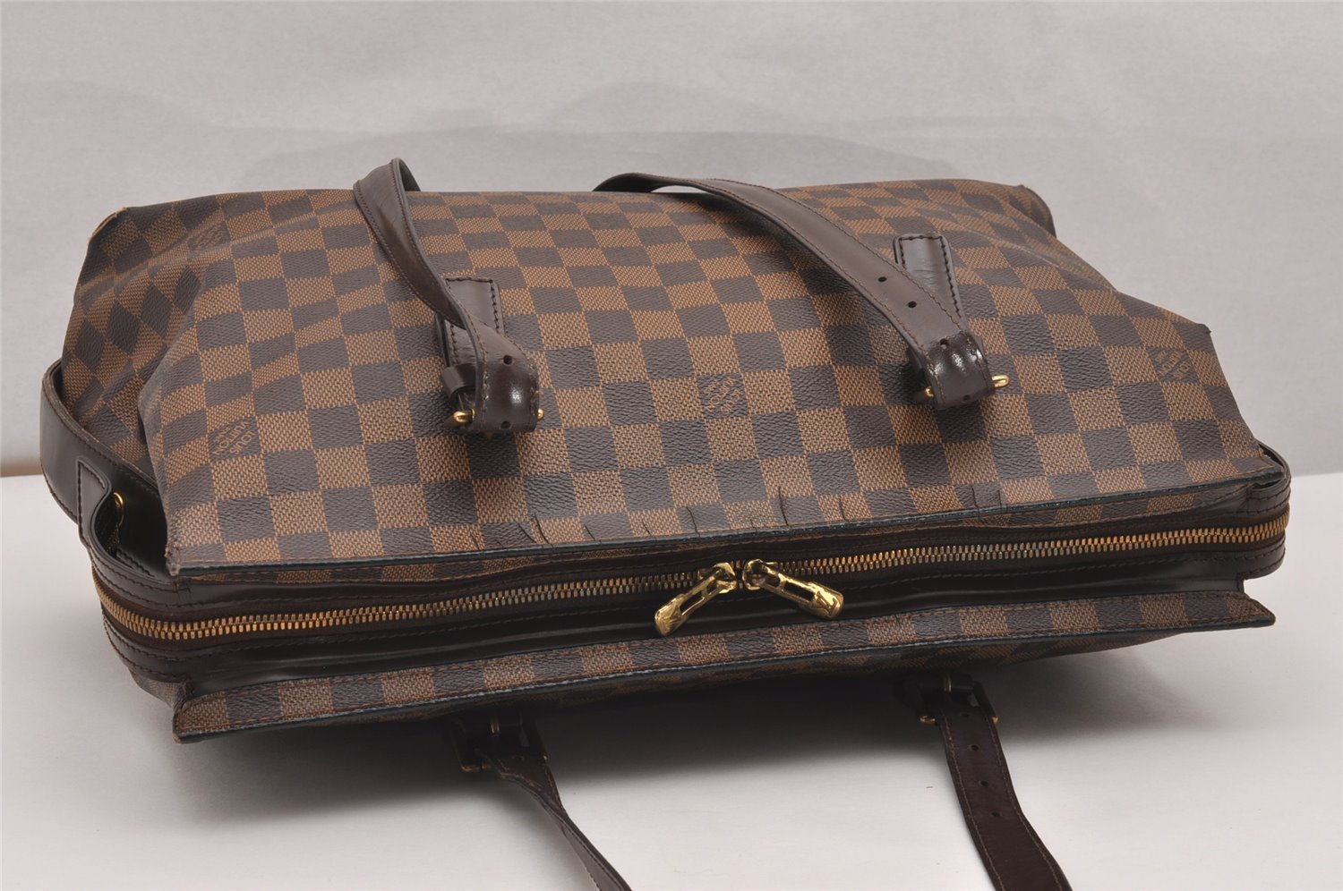 Authentic Louis Vuitton Damier Chelsea Shoulder Tote Bag N51119 LV 1433J