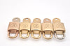 Authentic Louis Vuitton Padlock and Keys 10Set Old Model LV 1434L