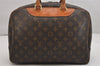 Authentic Louis Vuitton Monogram Deauville Hand Bag M47270 LV 1435K