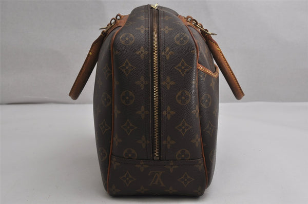 Authentic Louis Vuitton Monogram Deauville Hand Bag M47270 LV 1435K