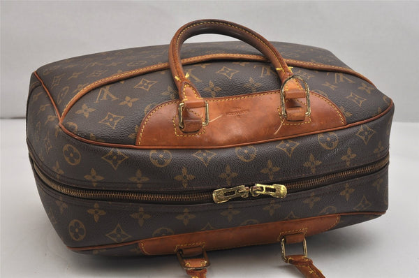 Authentic Louis Vuitton Monogram Deauville Hand Bag M47270 LV 1435K