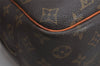 Authentic Louis Vuitton Monogram Deauville Hand Bag M47270 LV 1435K
