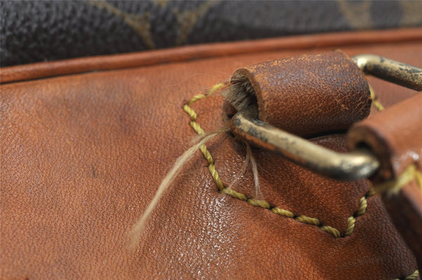 Authentic Louis Vuitton Monogram Deauville Hand Bag M47270 LV 1435K