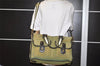 Auth Louis Vuitton Monogram Mini Sac Marie Kate 48h Hand Bag M42342 Green 1436I