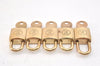 Authentic Louis Vuitton Padlock 10Set Old Model LV Junk 1436L