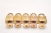 Authentic Louis Vuitton Padlock 10Set Old Model LV Junk 1436L