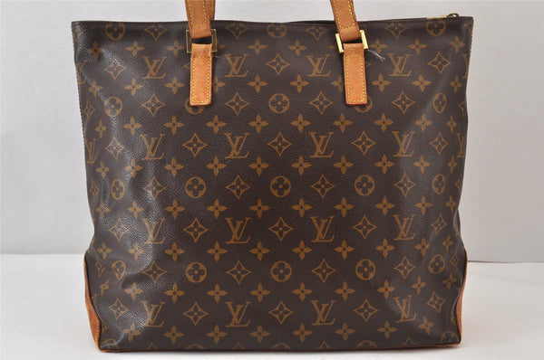 Authentic Louis Vuitton Monogram Cabas Mezzo Shoulder Tote Bag M51151 LV 1439K
