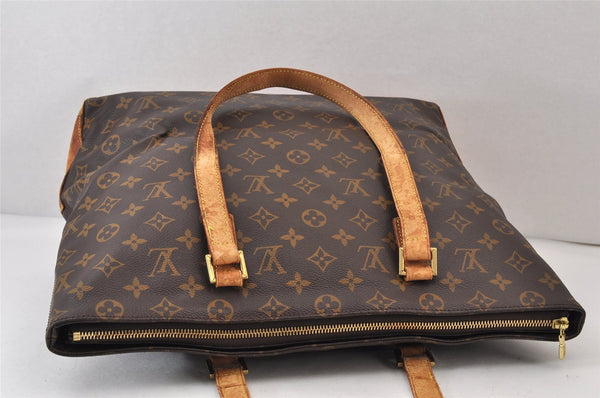 Authentic Louis Vuitton Monogram Cabas Mezzo Shoulder Tote Bag M51151 LV 1439K