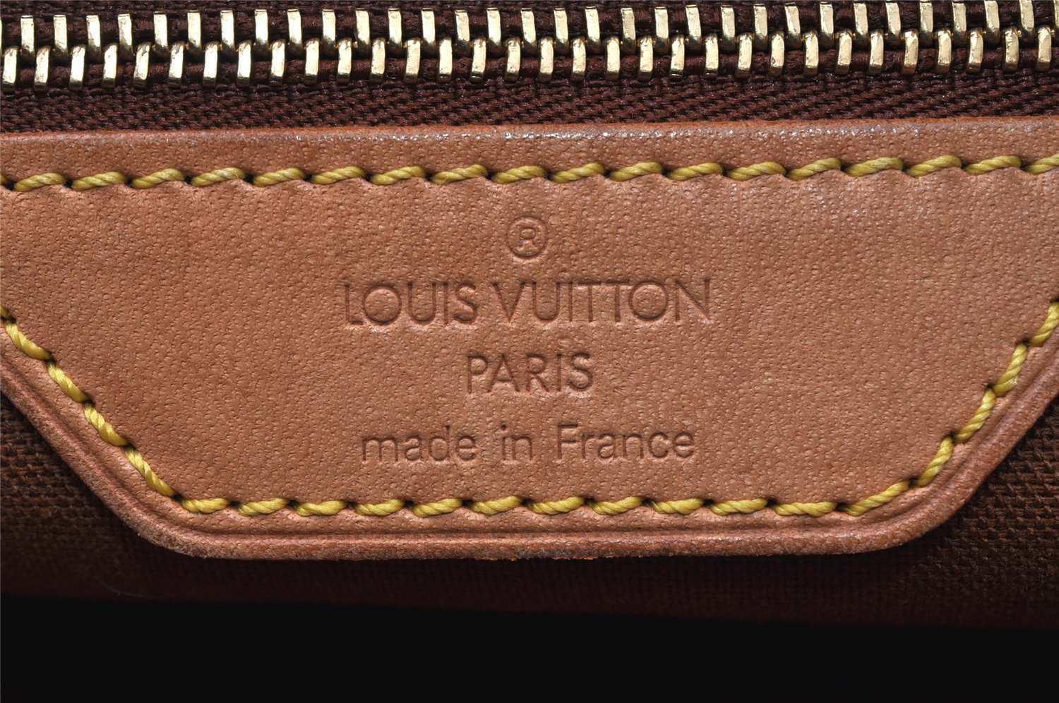 Authentic Louis Vuitton Monogram Cabas Mezzo Shoulder Tote Bag M51151 LV 1439K