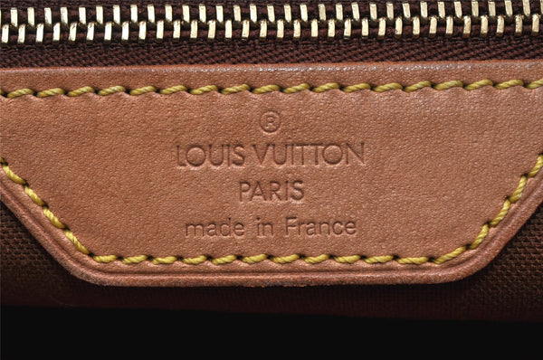 Authentic Louis Vuitton Monogram Cabas Mezzo Shoulder Tote Bag M51151 LV 1439K