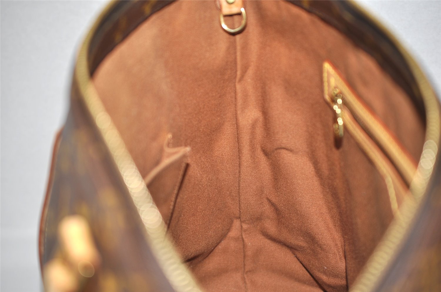 Authentic Louis Vuitton Monogram Cabas Mezzo Shoulder Tote Bag M51151 LV 1439K