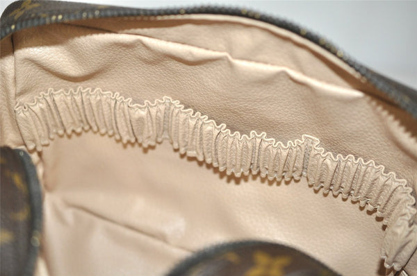 Auth Louis Vuitton Monogram Trousse Toilette 23 Clutch Hand Bag M47524 LV 1440I