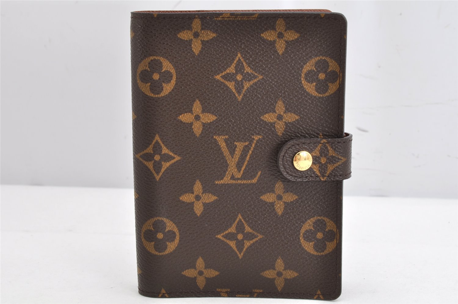 Authentic Louis Vuitton Monogram Agenda PM Notebook Cover R20005 LV 1440K