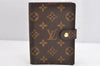 Authentic Louis Vuitton Monogram Agenda PM Notebook Cover R20005 LV 1440K