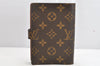 Authentic Louis Vuitton Monogram Agenda PM Notebook Cover R20005 LV 1440K