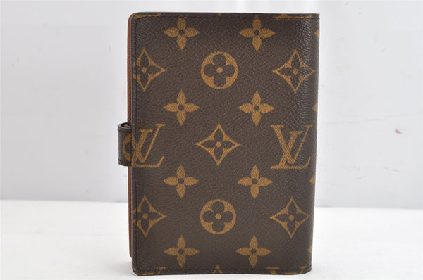Authentic Louis Vuitton Monogram Agenda PM Notebook Cover R20005 LV 1440K
