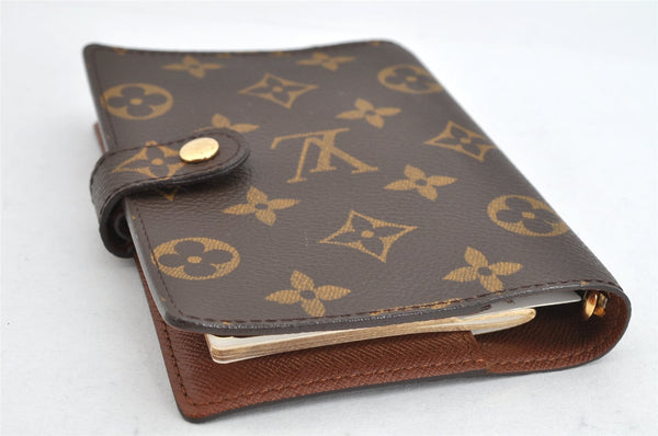 Authentic Louis Vuitton Monogram Agenda PM Notebook Cover R20005 LV 1440K