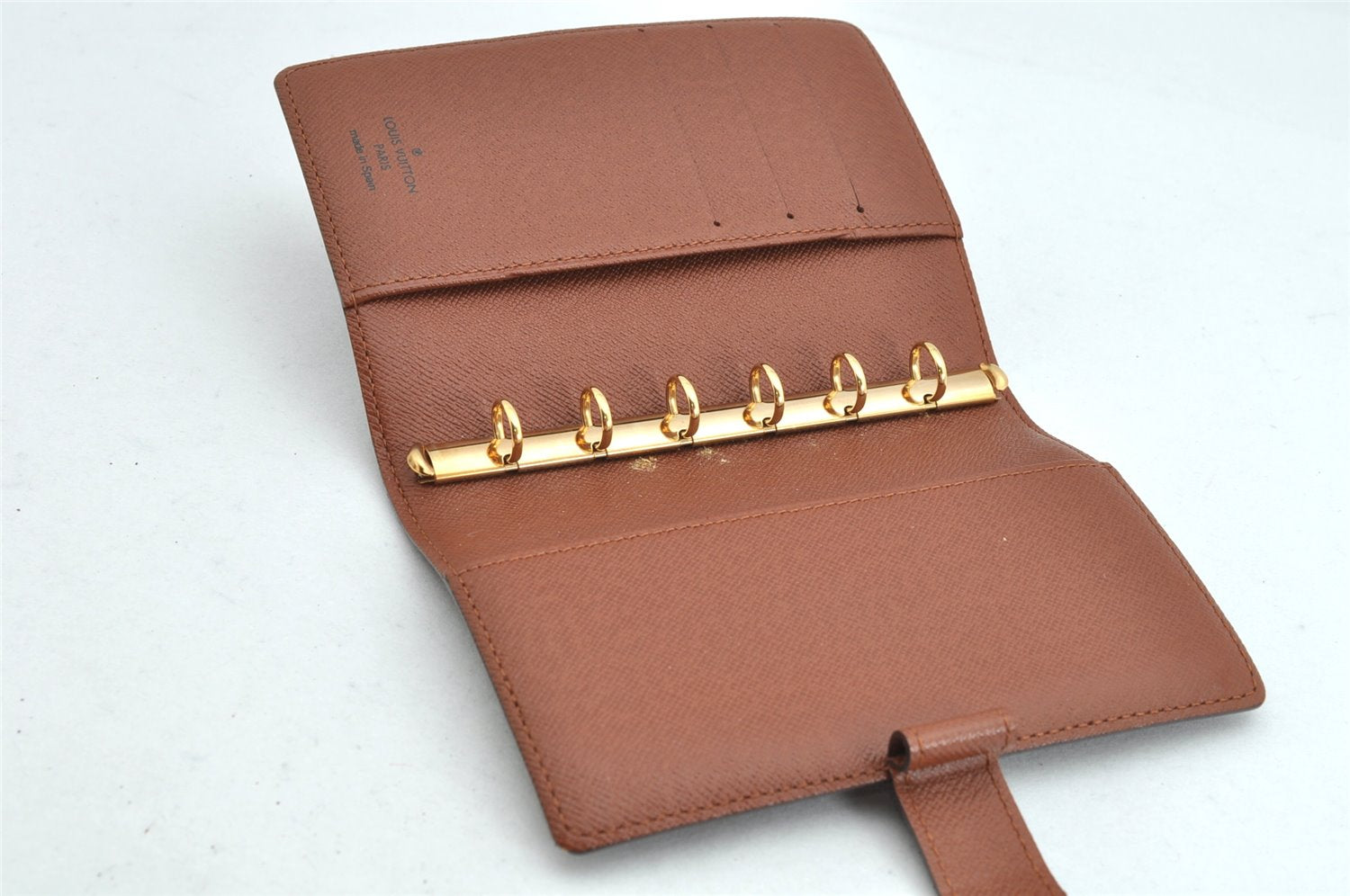 Authentic Louis Vuitton Monogram Agenda PM Notebook Cover R20005 LV 1440K