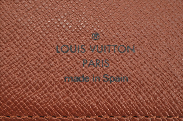 Authentic Louis Vuitton Monogram Agenda PM Notebook Cover R20005 LV 1440K