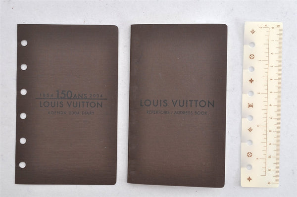 Authentic Louis Vuitton Monogram Agenda PM Notebook Cover R20005 LV 1440K