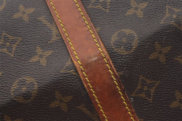 Authentic Louis Vuitton Monogram Keepall 55 Travel Boston Bag M41424 LV 1441J