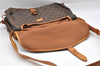 Authentic Louis Vuitton Monogram Saumur 35 Shoulder Cross Bag M42254 LV 1443I