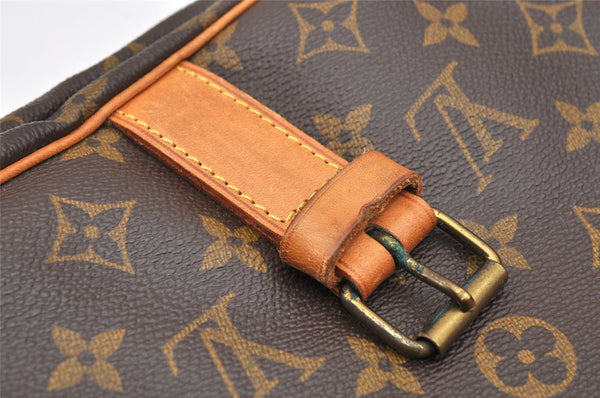 Authentic Louis Vuitton Monogram Saumur 35 Shoulder Cross Bag M42254 LV 1443I