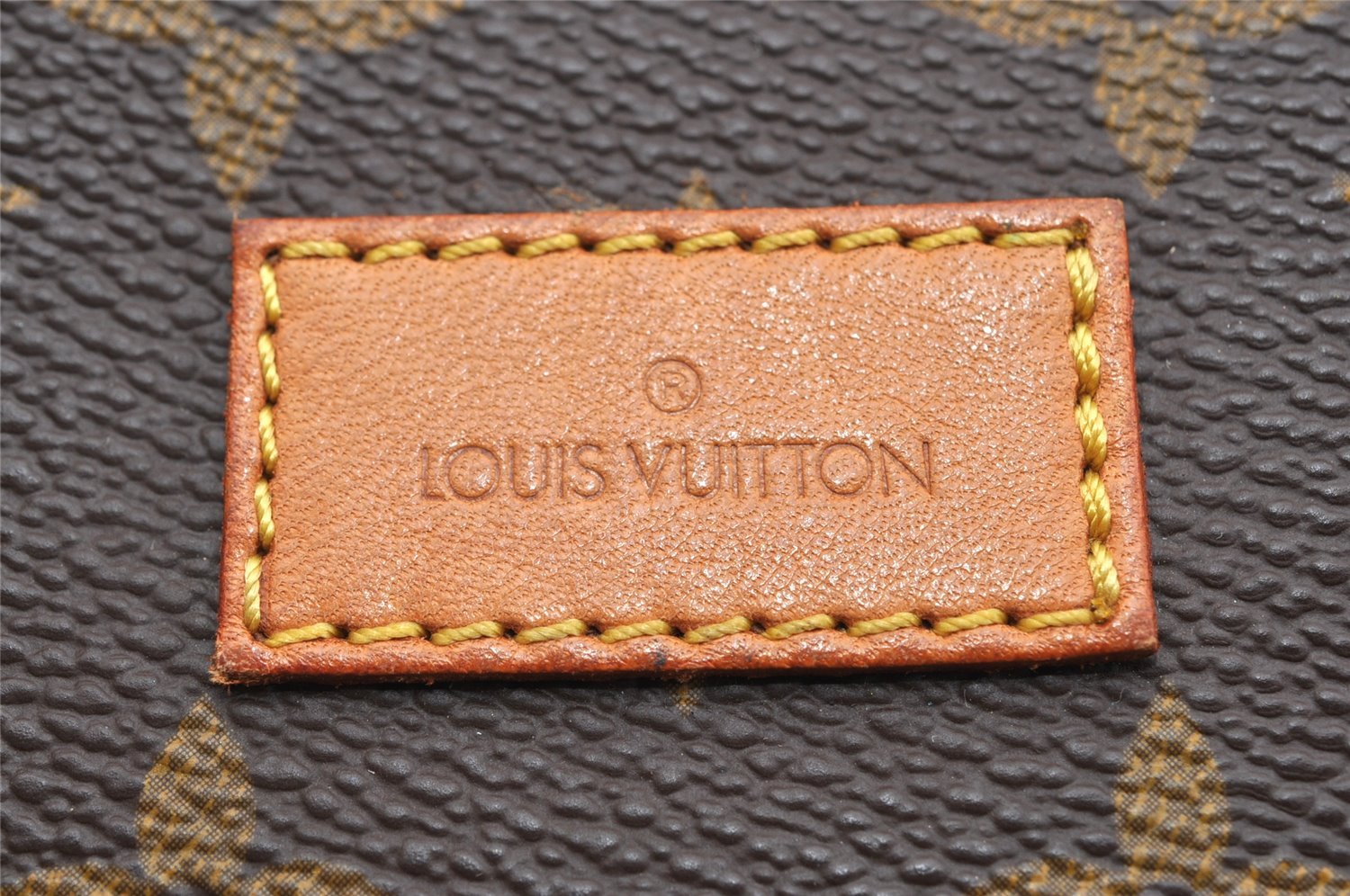 Authentic Louis Vuitton Monogram Saumur 35 Shoulder Cross Bag M42254 LV 1443I