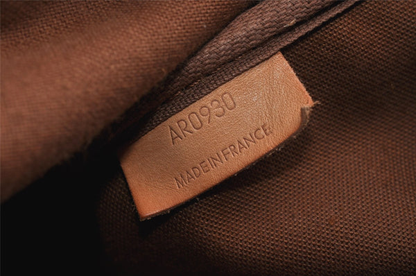 Authentic Louis Vuitton Monogram Saumur 35 Shoulder Cross Bag M42254 LV 1443I