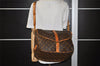 Authentic Louis Vuitton Monogram Saumur 35 Shoulder Cross Bag M42254 LV 1443I
