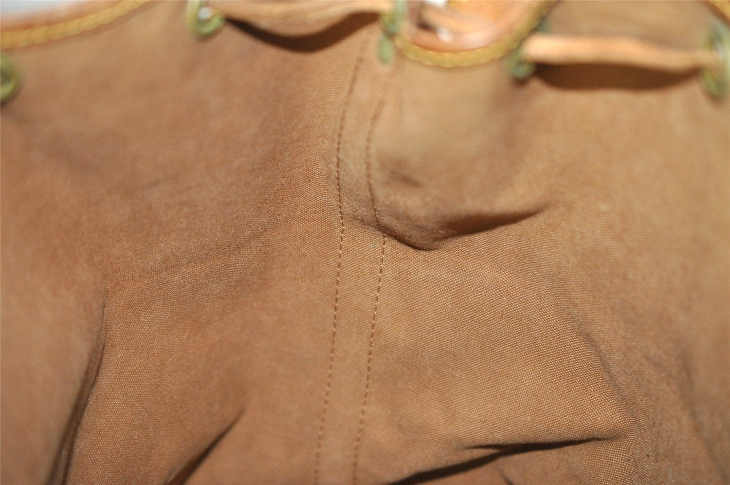 Authentic Louis Vuitton Monogram Noe Shoulder Drawstring Bag M42224 LV 1444I