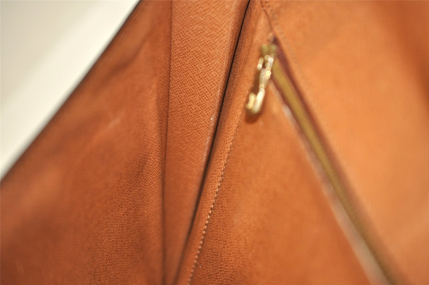 Authentic Louis Vuitton Monogram Porte Envelope Documents Case M51801 LV 1445I