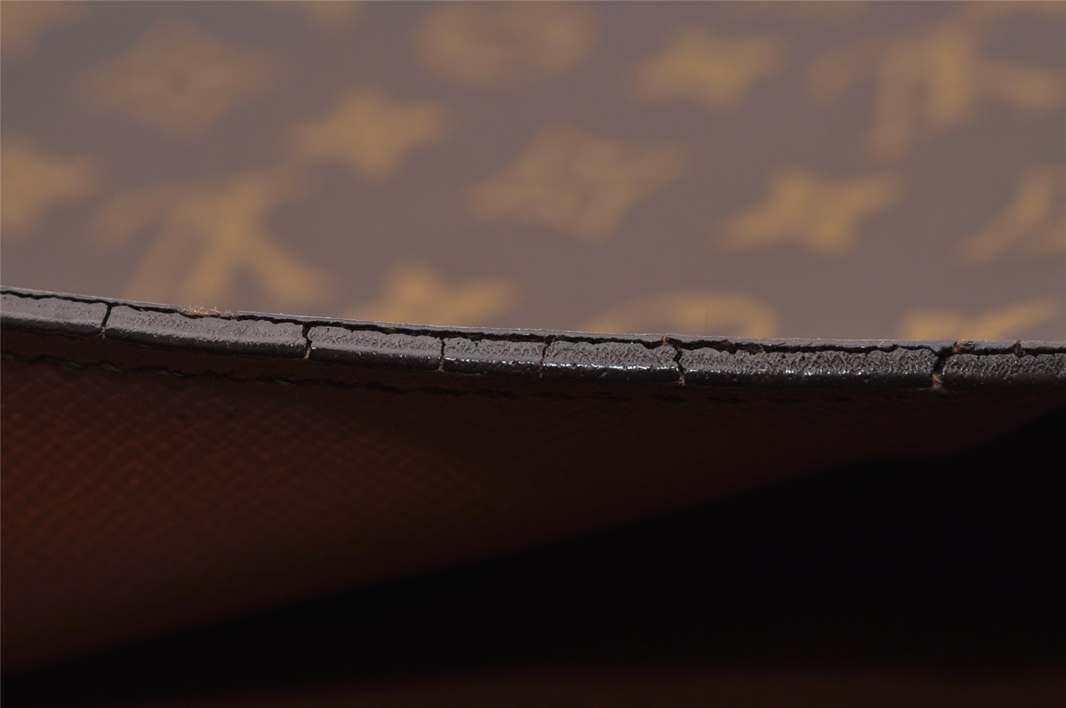 Authentic Louis Vuitton Monogram Porte Envelope Documents Case M51801 LV 1445I