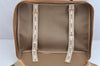 Authentic GUCCI Vintage Web Sherry Line Boston Hand Bag PVC Leather Beige 1445K