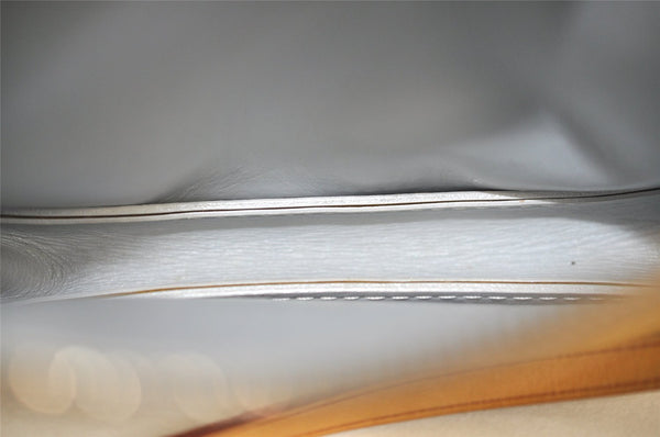 Authentic Louis Vuitton Vernis Lexington Hand Bag Pouch Yellow M91056 LV 1446I