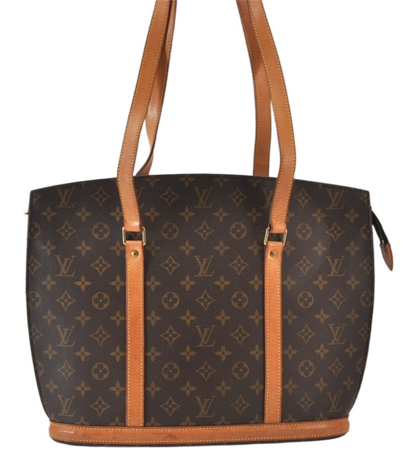 Authentic Louis Vuitton Monogram Babylone Shoulder Tote Bag M51102 LV 1446K